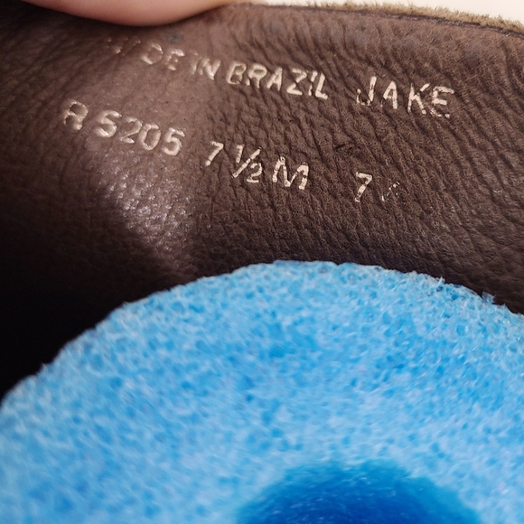 SOLD Brighton Jake riding boots quilted brown black 7.5 - Picture 8 of 9